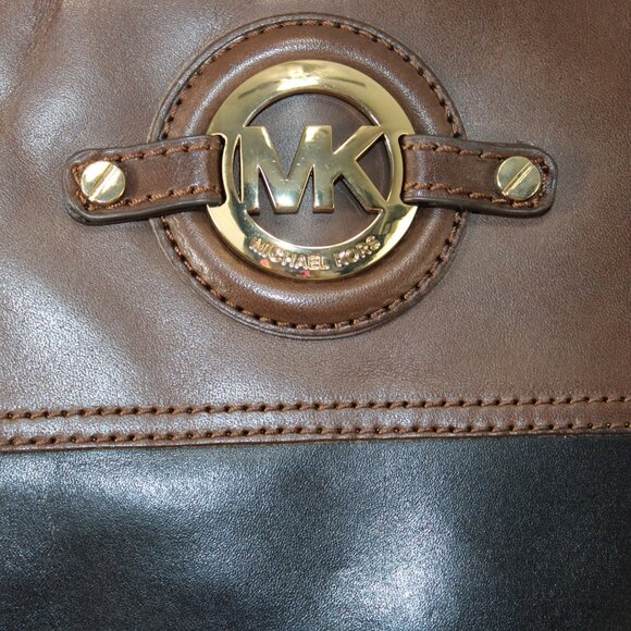 Michael Kors Stockard Leather Riding Boots Black/Mocha 9.5M – NIB - Picture 3 of 8